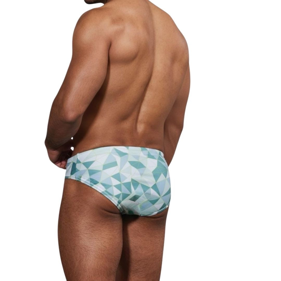 Equal Swimwear Brief Prisma Verde Claro
