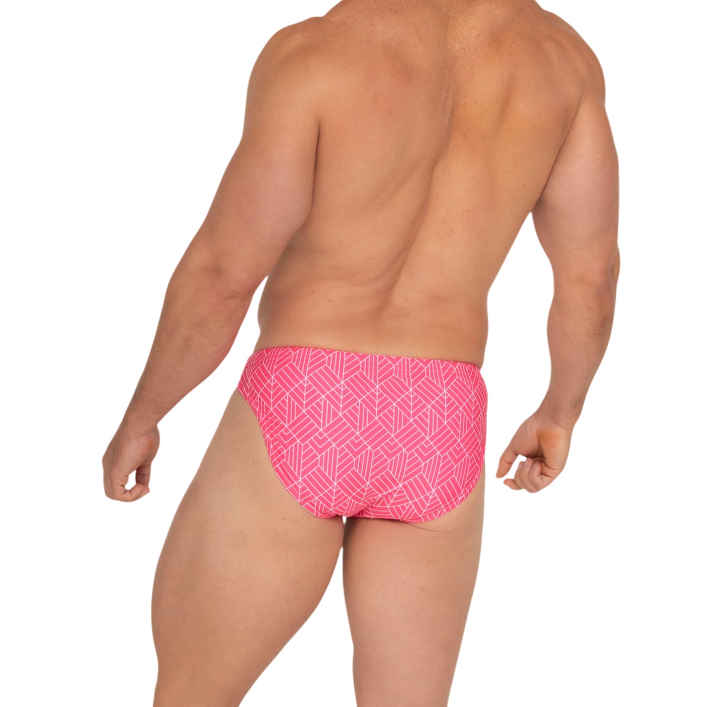 Equal Swimwear Bikini Geometría Rosa