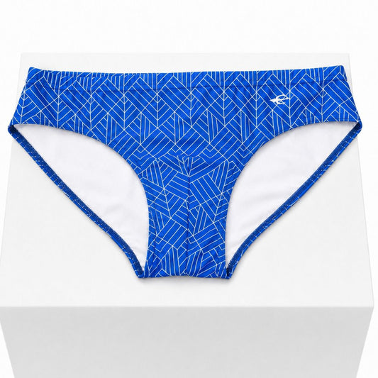 Brief Geométrico Azul Equal Swimwear Equal Swimwear