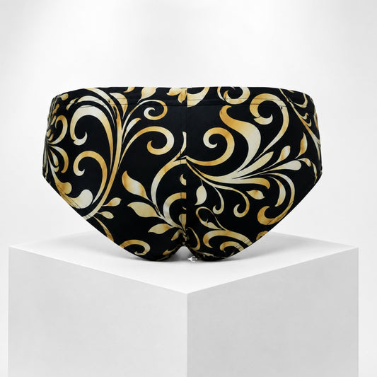 Brief Grecas Negro Equal Swimwear Equal Swimwear