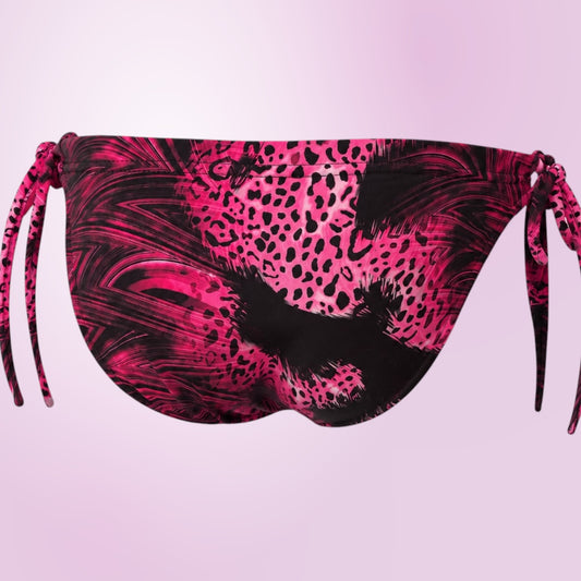 Bikini Essence Fúcsia Cyber para hombre, vista trasera | Equal Swimwear