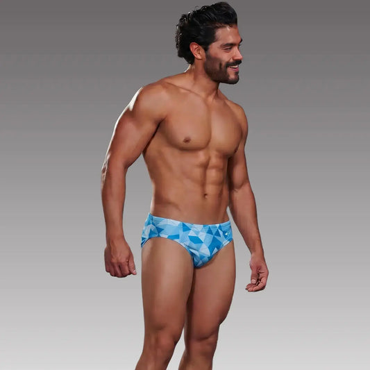 Brief Prisma Azul Claro - Equal Swimwear