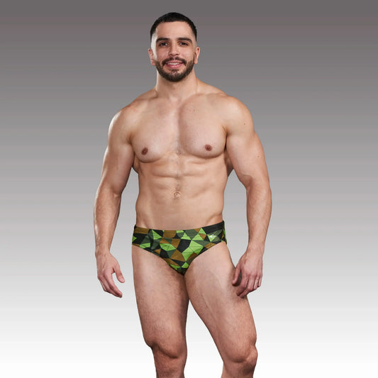 Brief Prisma Verde - Equal Swimwear