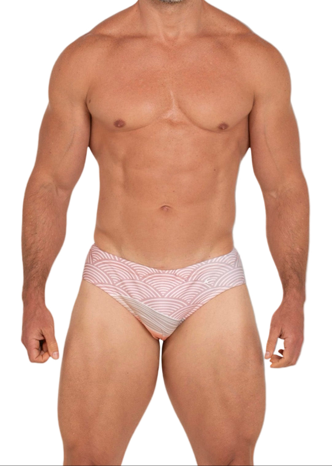 Equal Swimwear Brief Wave Naranja