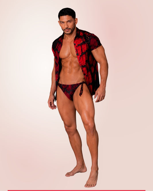 Bikini Essence Rojo Magna Equal Swimwear Equal Swimwear