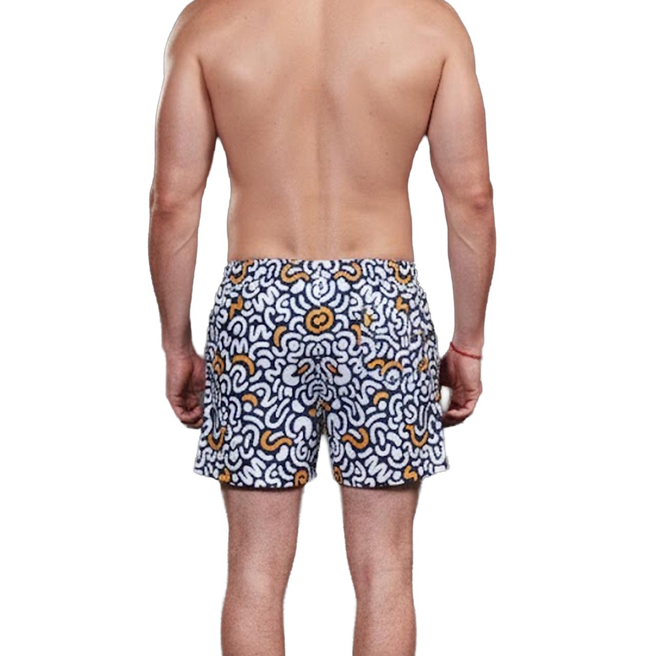 Equal Swimwear Short Print Laberinto