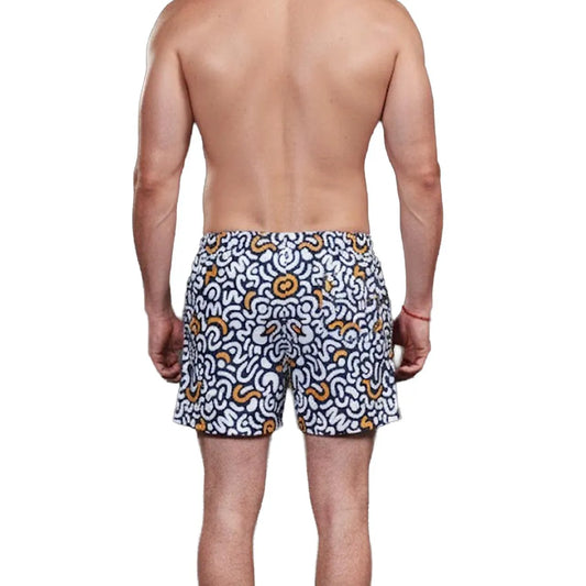 Equal Swimwear Short Print Laberinto