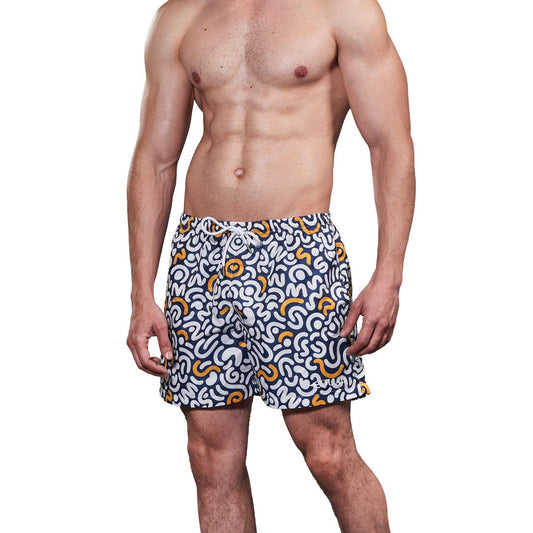 Equal Swimwear Short Print Laberinto