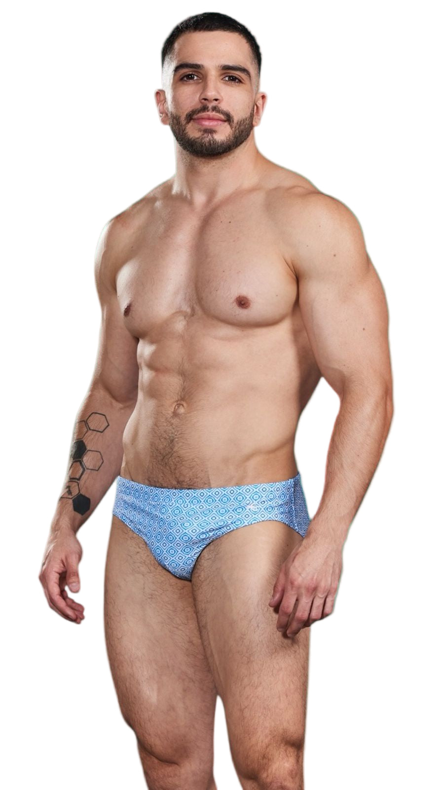 Equal Swimwear Brief Print Mykonos