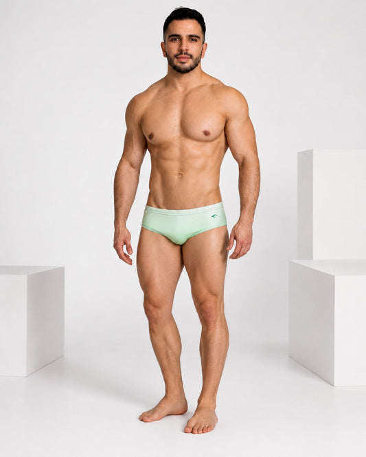 Brief Colors Verde Claro Equal Swimwear Equal Swimwear