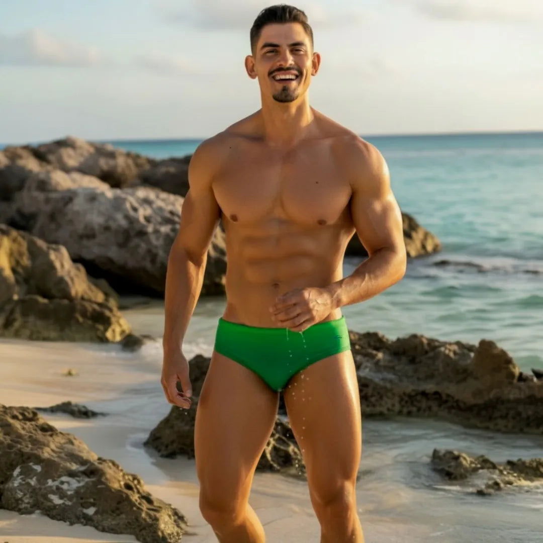 Equal Swimwear Brief Colors Verde