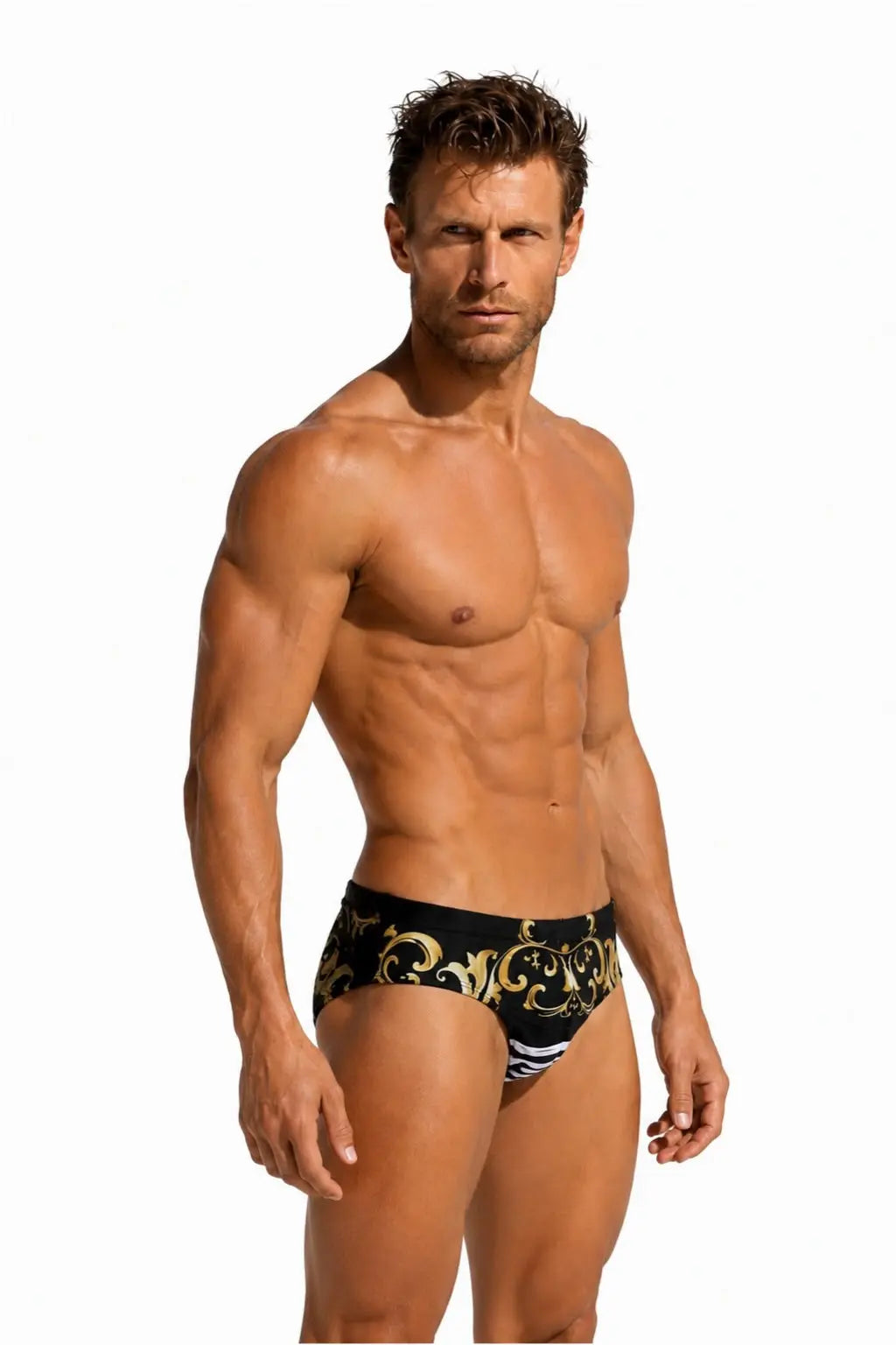 Brief Imperial detalle de tela – Equal Swimwear, bañador para hombre resistente al cloro