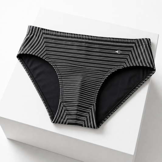 Brief Lines Negro Equal Swimwear Equal Swimwear
