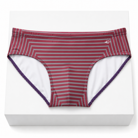 Brief Lines Vino Tinto Equal Swimwear Equal Swimwear