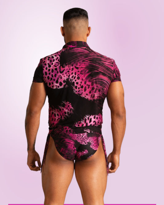 Camisa Essence Fúcsia Cyber Equal Swimwear Equal Swimwear