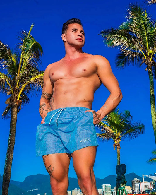 Short Fresh Multicolor vista de producto – Equal Swimwear, bañador resistente al cloro
