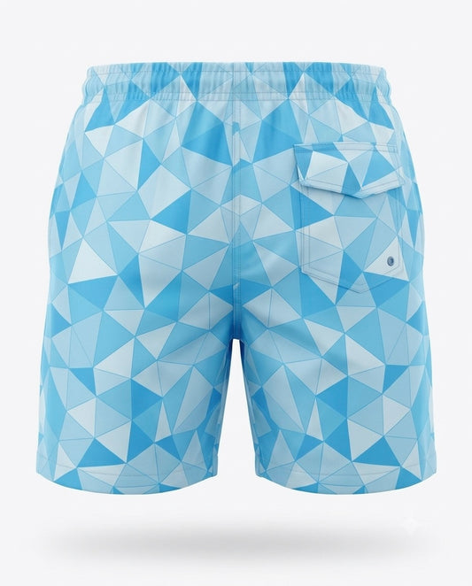 Short Prisma Azul Claro Equal Swimwear Equal Swimwear