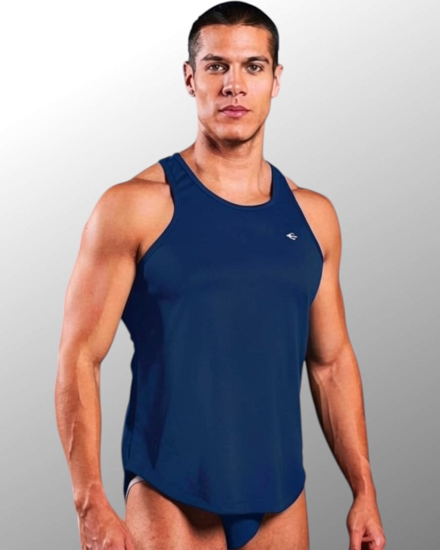 Equal Swimwear Tank Top Azul Marino