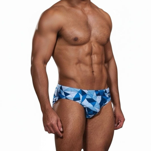 Equal Swimwear Brief Prisma Azul Fuerte