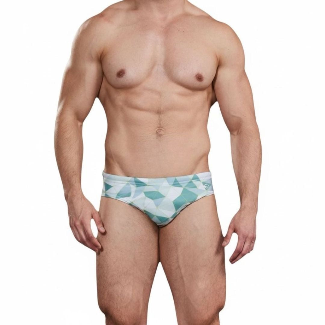 Equal Swimwear Brief Prisma Verde Claro