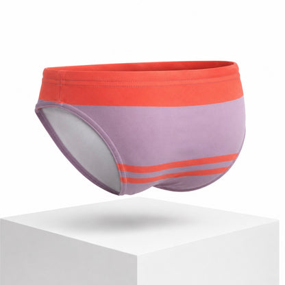 Bikini Shore Rosa, vista trasera en ángulo alterno | Equal Swimwear
