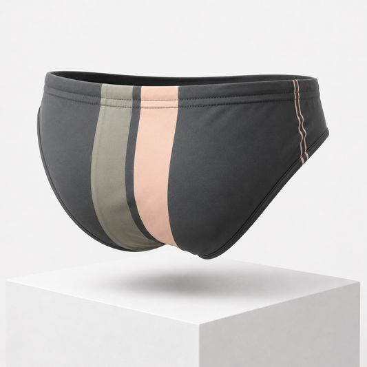 Bikini Shore Verde para hombre, vista trasera de producto | Equal Swimwear