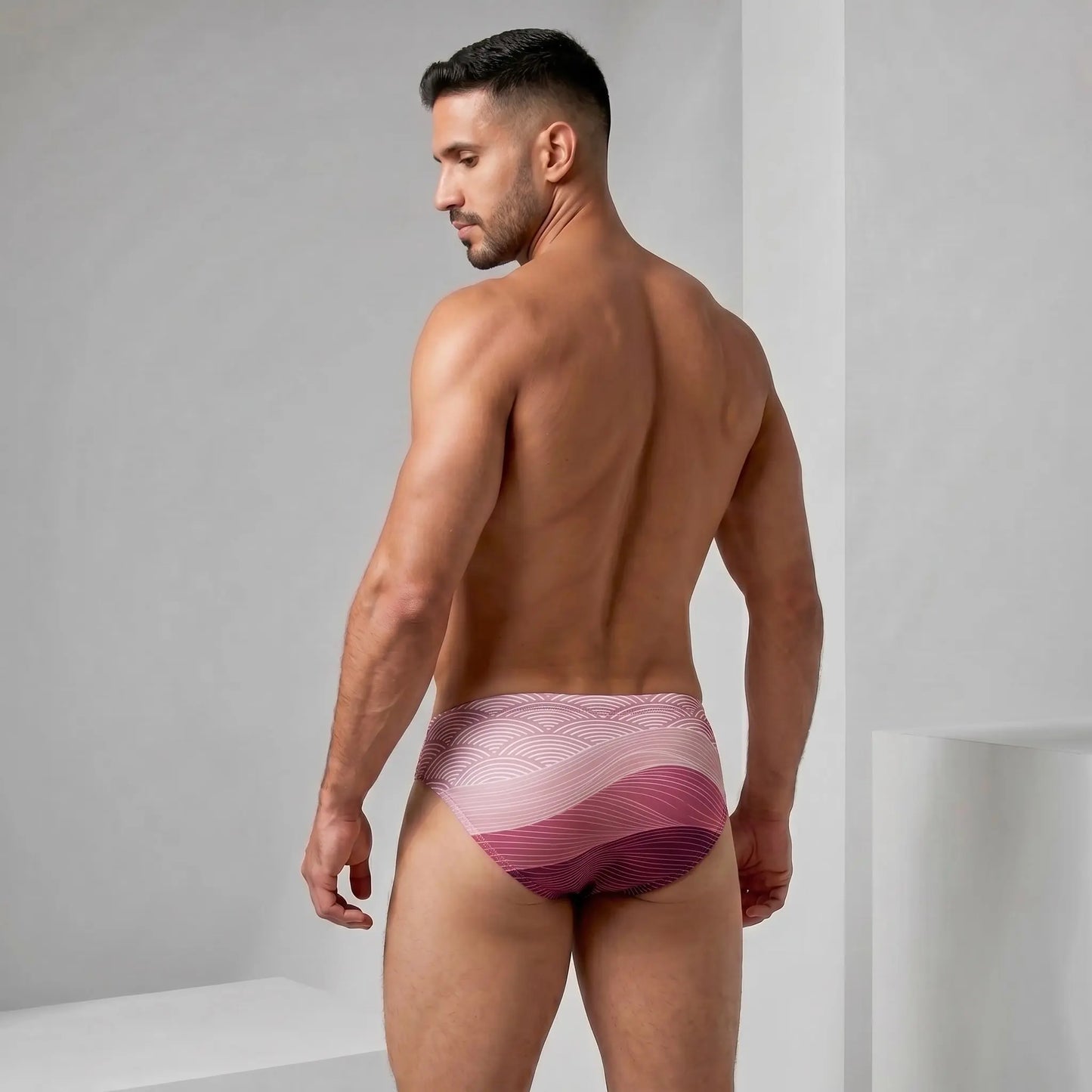 Bikini Wave look completo junto a la alberca – Equal Swimwear, ropa de playa para hombre