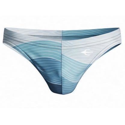 Equal Swimwear Bikini Wave Blue