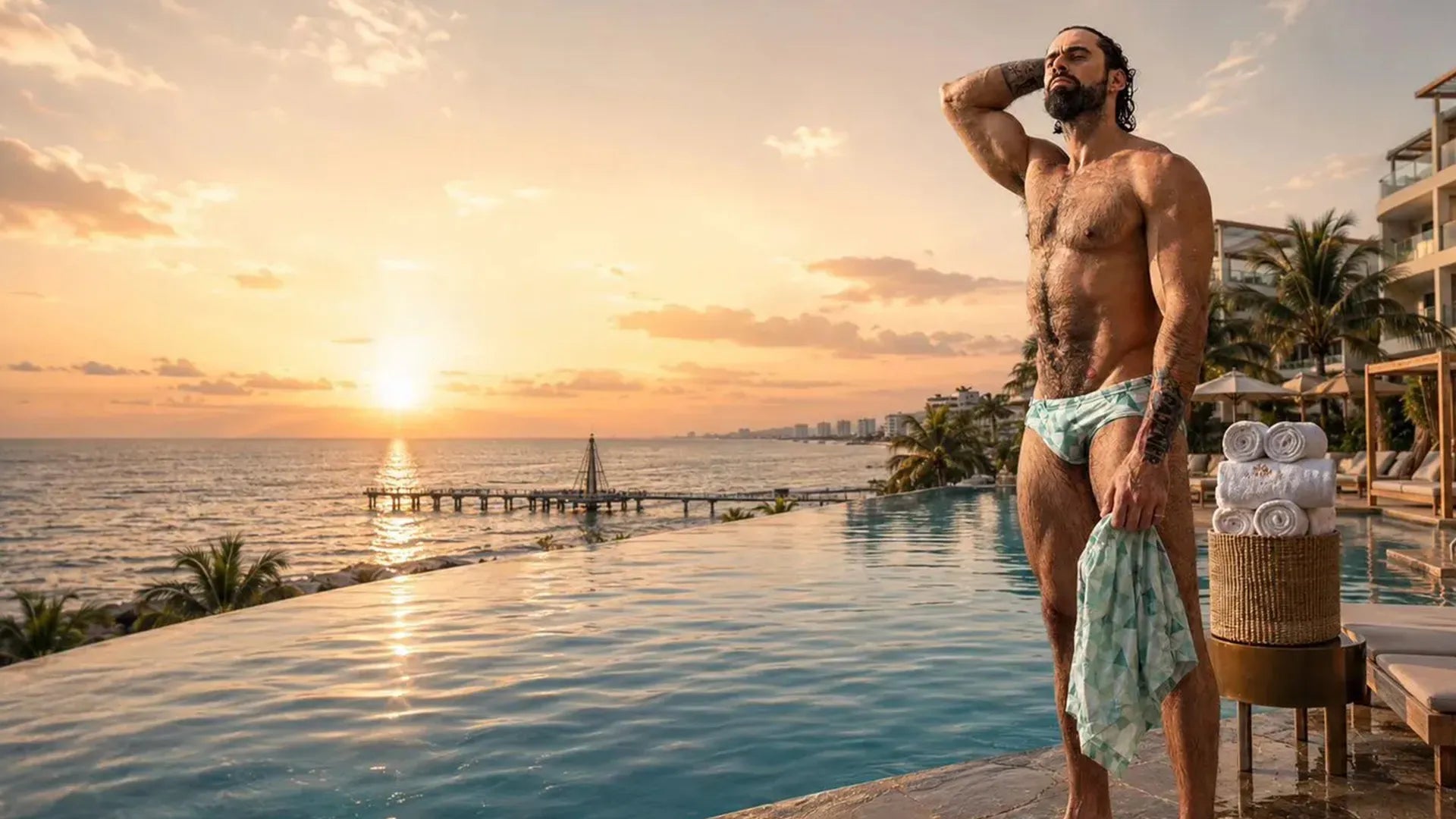 Set Prisma Brief + Short — Equal Swimwear