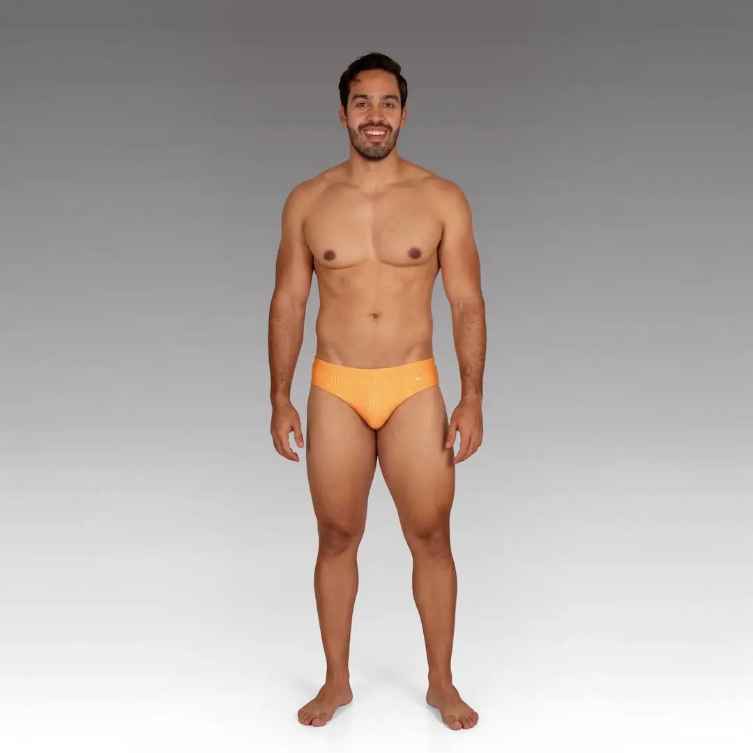 Brief Fresh vista de campana – Equal Swimwear, traje de baño para hombre, tela premium