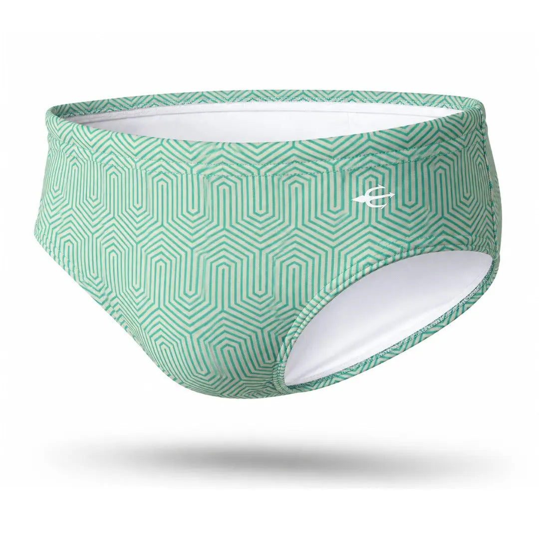 Brief Fresh detalle del estampado – Equal Swimwear, ropa de playa para hombre, corte cómodo