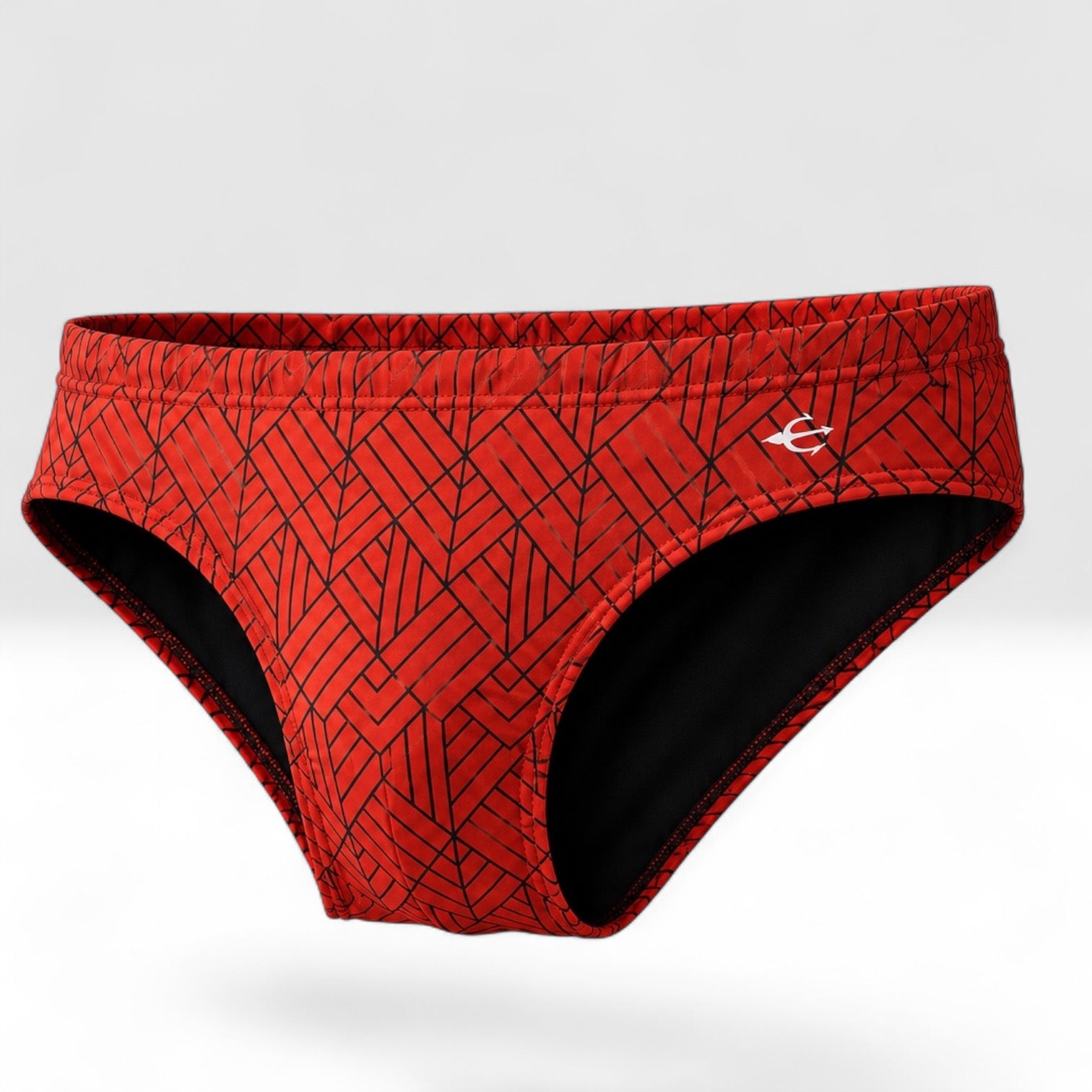 Brief Geométrico Bronce Equal Swimwear Equal Swimwear
