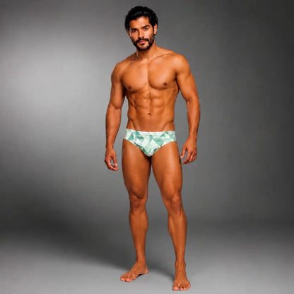 Brief Prisma Verde Claro Equal Swimwear Equal Swimwear