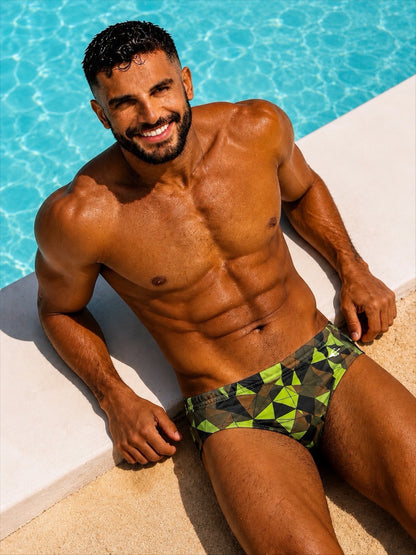 Brief Prisma Verde Equal Swimwear Equal Swimwear