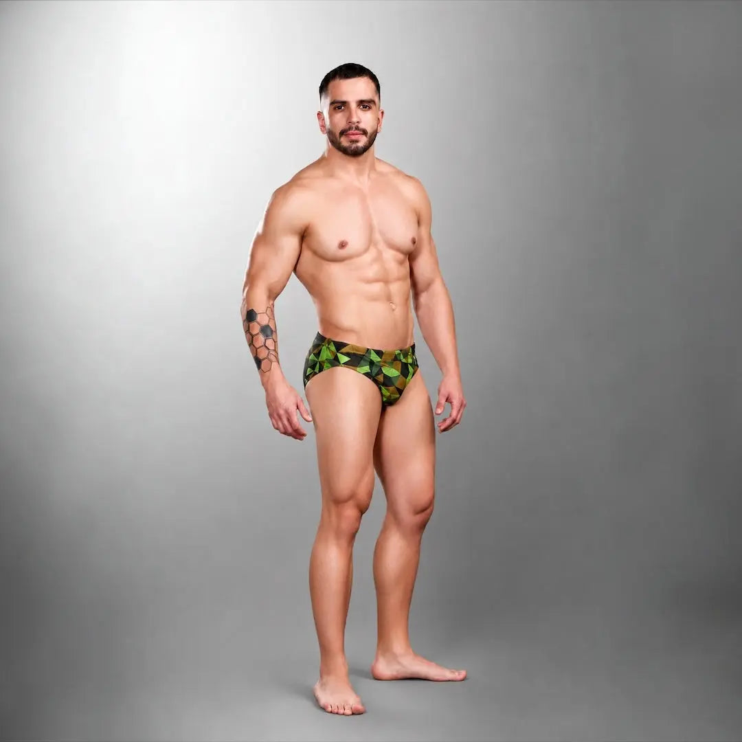 Brief Prisma Verde Equal Swimwear Equal Swimwear