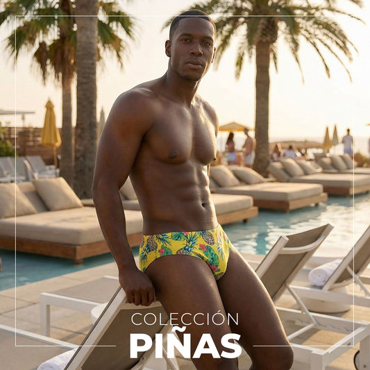 Equal Swimwear Brief Print Piñas