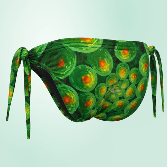 Bikini Essence Verde Psique para hombre, vista trasera | Equal Swimwear