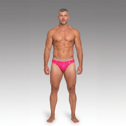 Equal Swimwear Bikini Geométrico Rosa