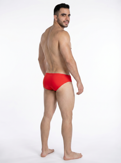 Equal Swimwear Brief Colors Rojo