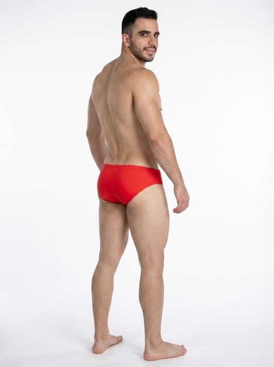 Equal Swimwear Brief Colors Rojo