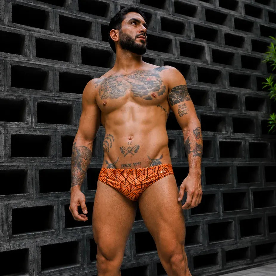 Equal Swimwear Brief Geométrico