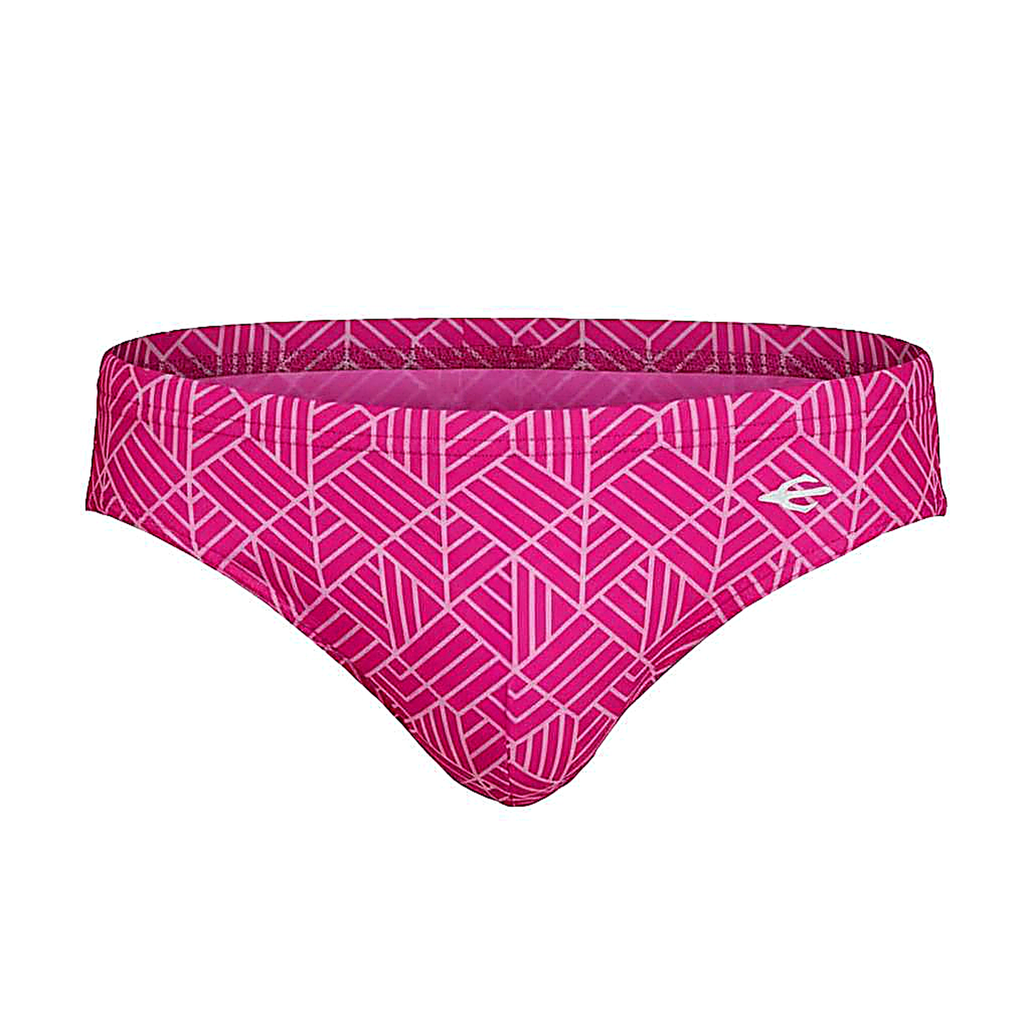 Equal Swimwear Brief Geometría Rosa