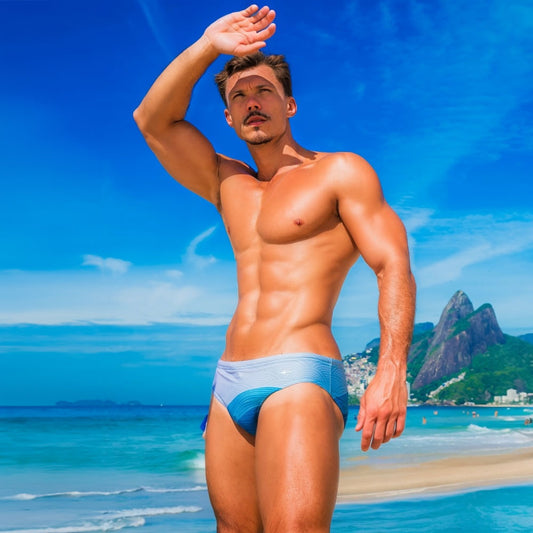 Equal Swimwear Brief Wave