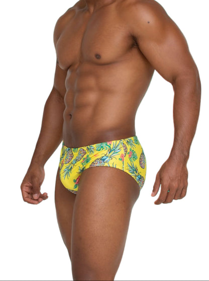 Equal Swimwear Brief Print PIñas