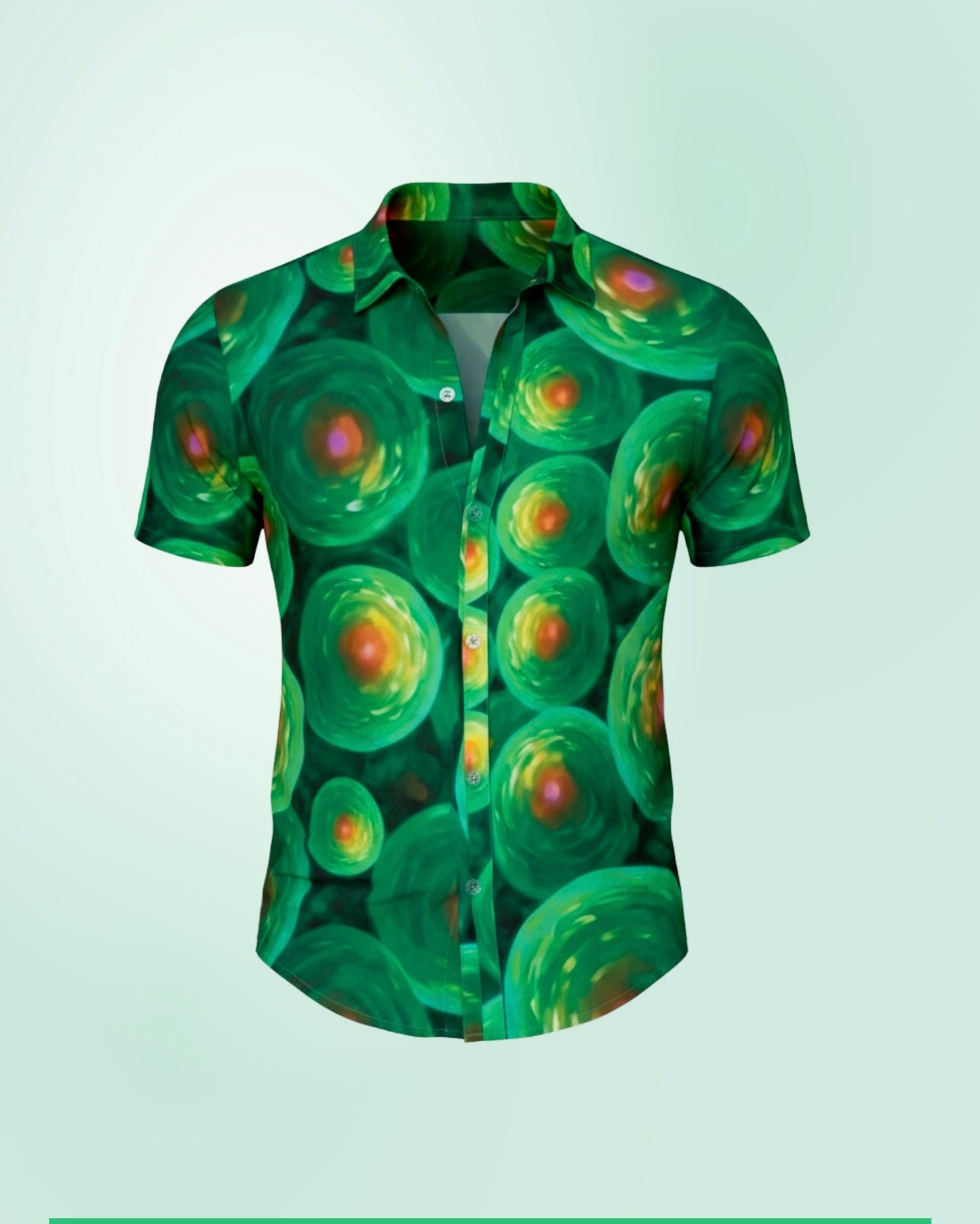 Camisa Essence Verde Psique Equal Swimwear Equal Swimwear