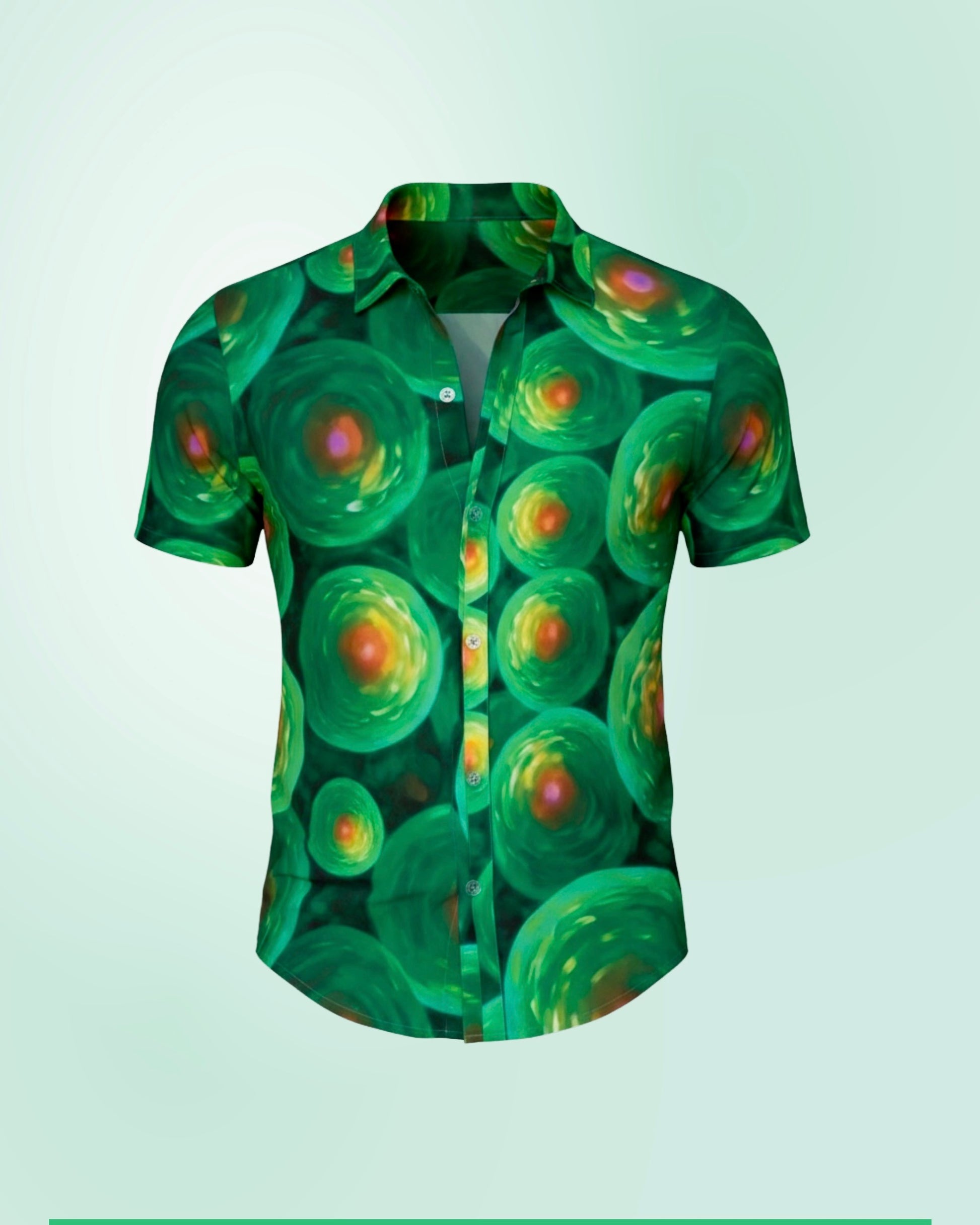 Camisa Essence Verde Psique Equal Swimwear Equal Swimwear