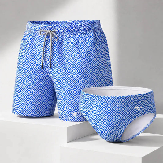 Brief + Short Mykonos – EQUAL Swimwear, set de traje de baño para hombre