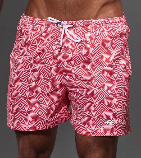 Equal Swimwear Short Geométrico
