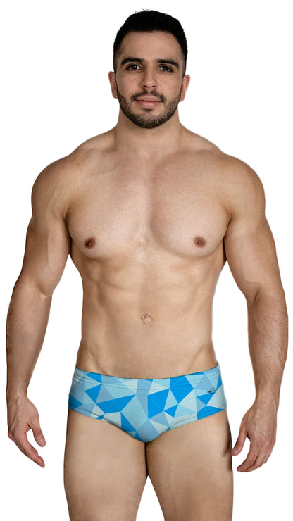 Equal Swimwear Brief Prisma Azul Claro
