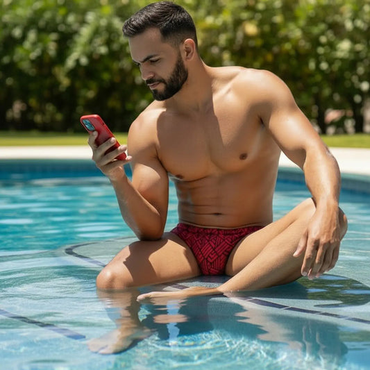 Equal Swimwear Brief Geométrico